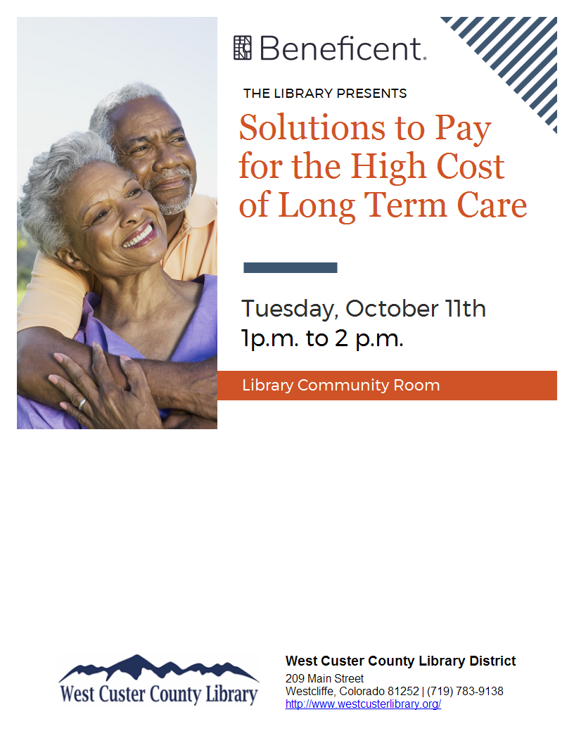 “Solutions to Pay for the High Cost of Long Term Care”
