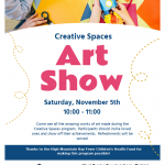 Creative Spaces - Art Show and Reception
