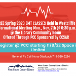 Free EMT Spring Class