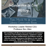 Introduction to Oral History