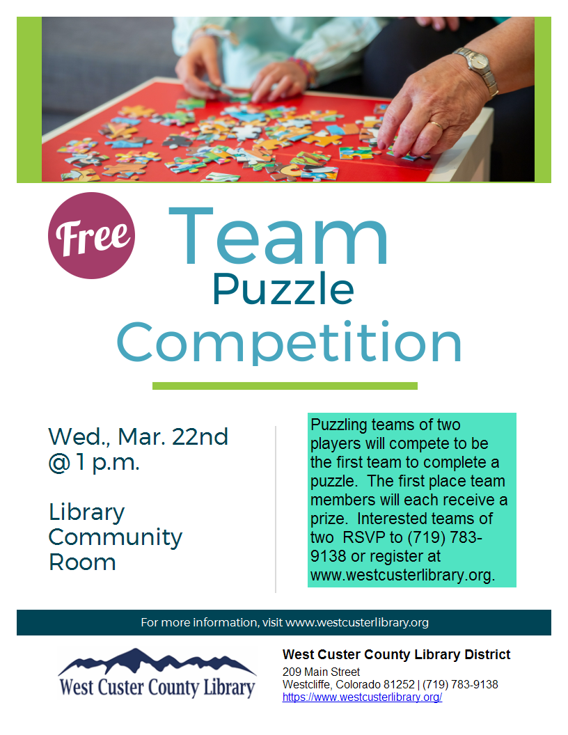 Competitive Team Puzzling