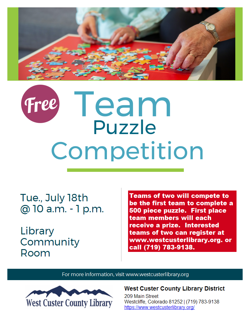 Competitive Team Puzzling