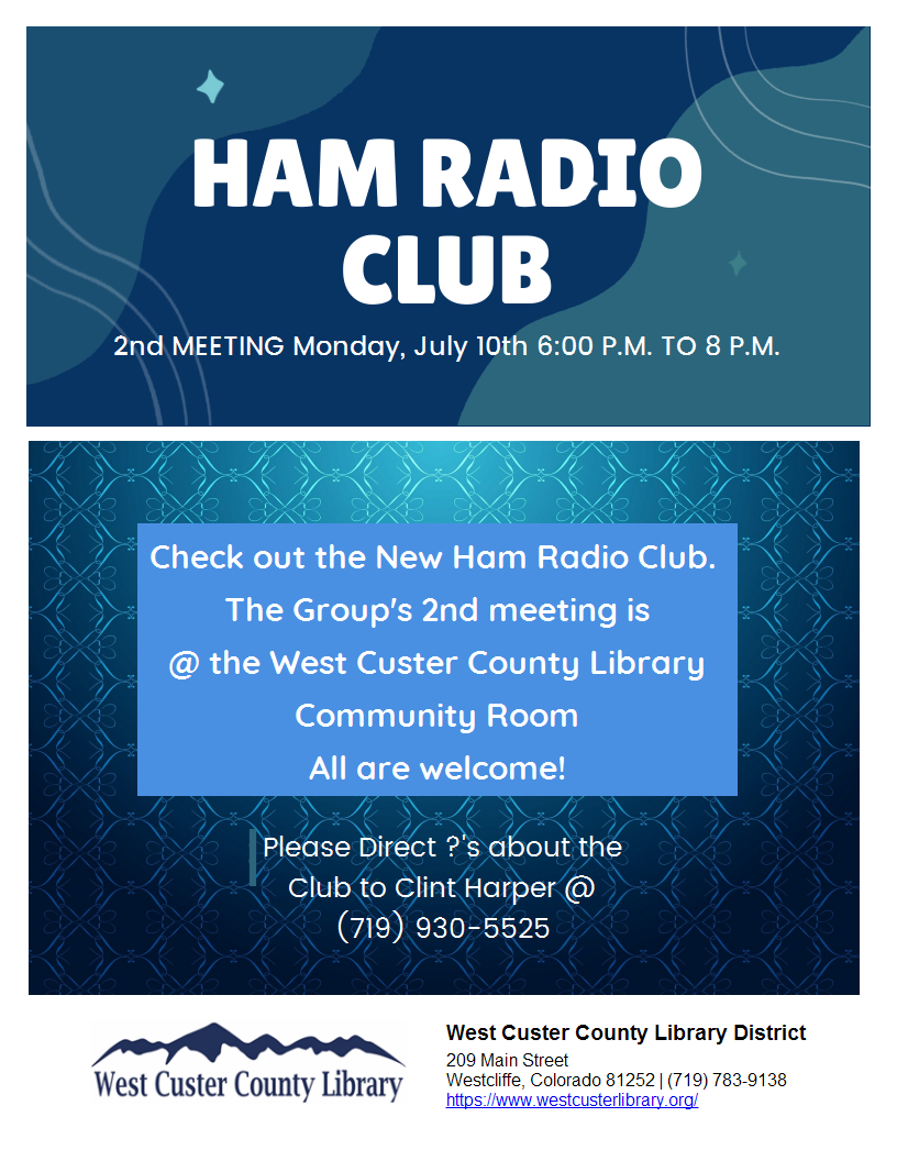 HAM RADIO CLUB 2nd MEETING
