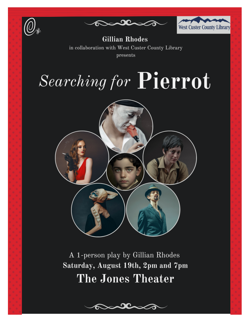 Library Brings International Performer to the Jones Theatre, Saturday August 19th at 2 p.m. & 7 p.m.