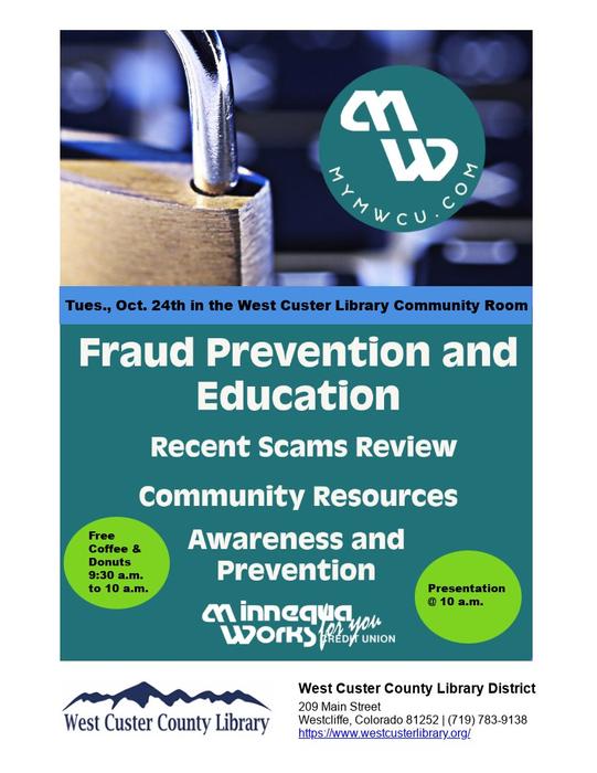 Fraud Prevention and Education by Minnequa Works