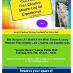 55+ Creative Art Experiences  “Acrylic Basics”