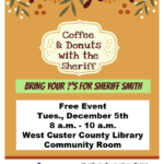 Coffee & Donuts with Sheriff Rich Smith