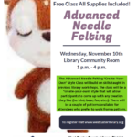 Advanced Needle Felting "Create-Your-Own" Style Class