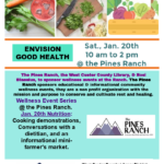 Envision Good Health The Pines Ranch, The West Custer County Library, & Rosi Blaesius to Sponsor Wellness Events at the Pines Ranch
