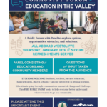 Community Forum on Education in the Valley