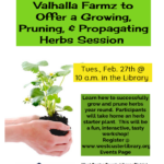 Growing, Pruning, and Propagating Herbs Workshop