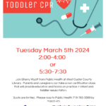 Infant and Toddler CPR