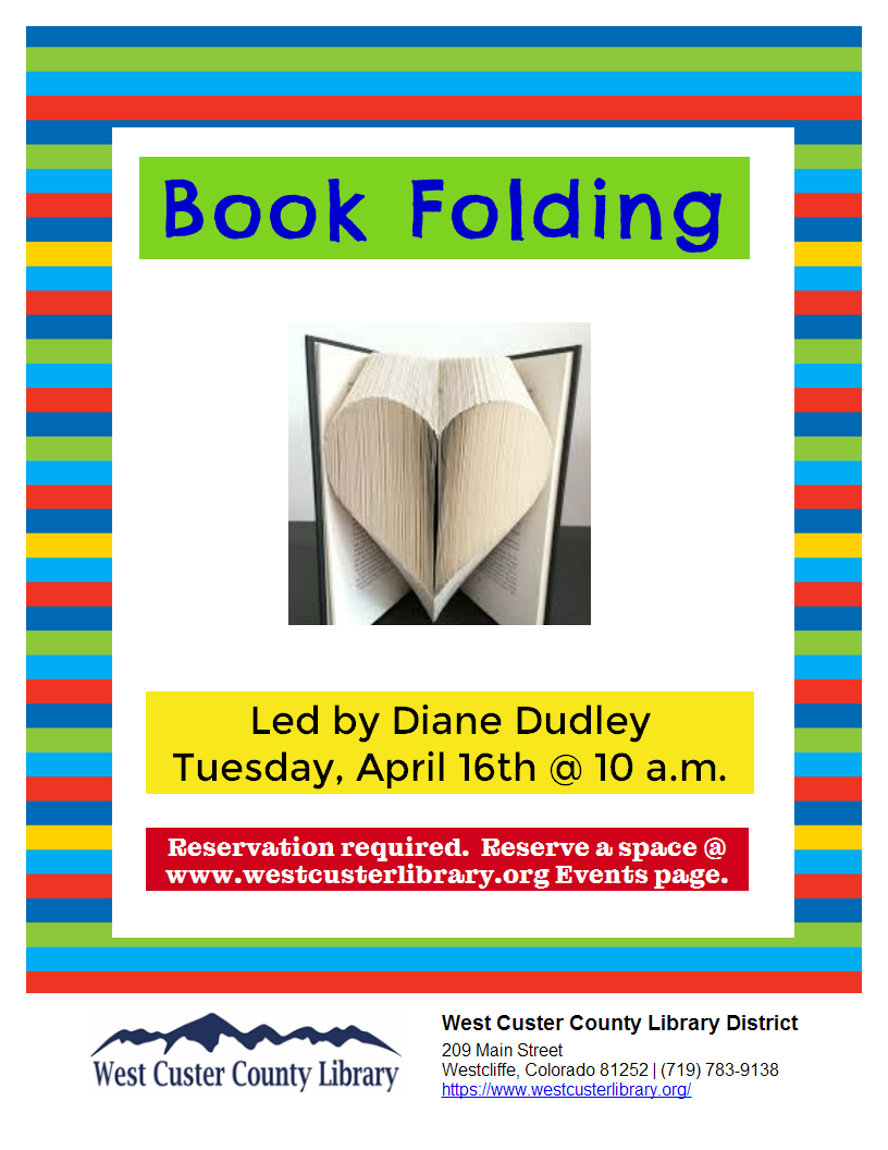 Book Folding Event