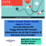 Custer County Public Health Agency Who Knew?