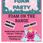 Summer Reading Program 2024 -Foam on the Range