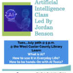 Library to Host an Artificial Intelligence Class