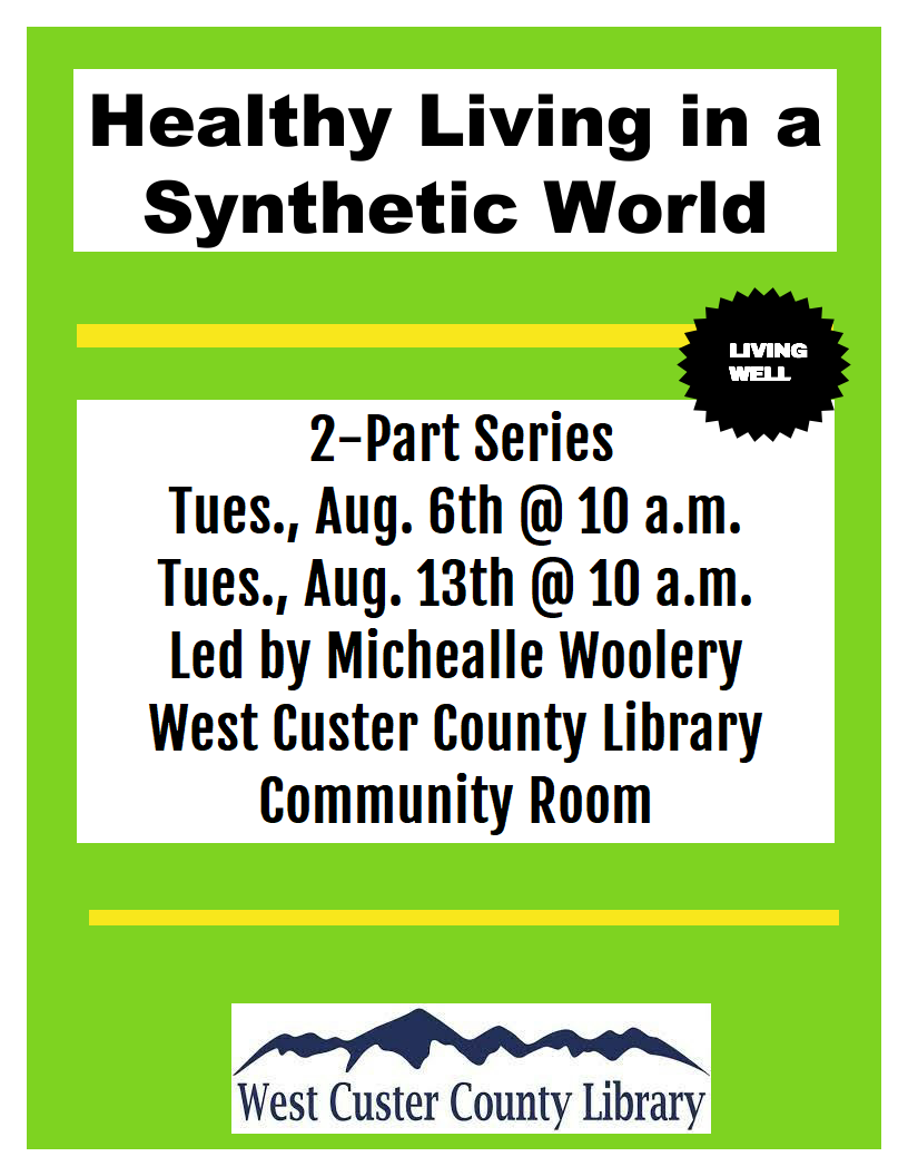 Healthy Living in a Synthetic World Part 2