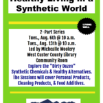 Healthy Living in a Synthetic World Part 1