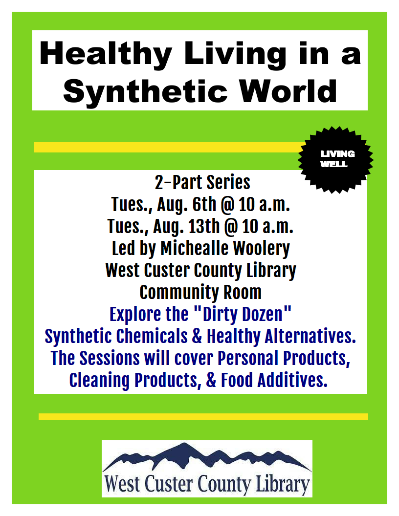 Healthy Living in a Synthetic World Part 1