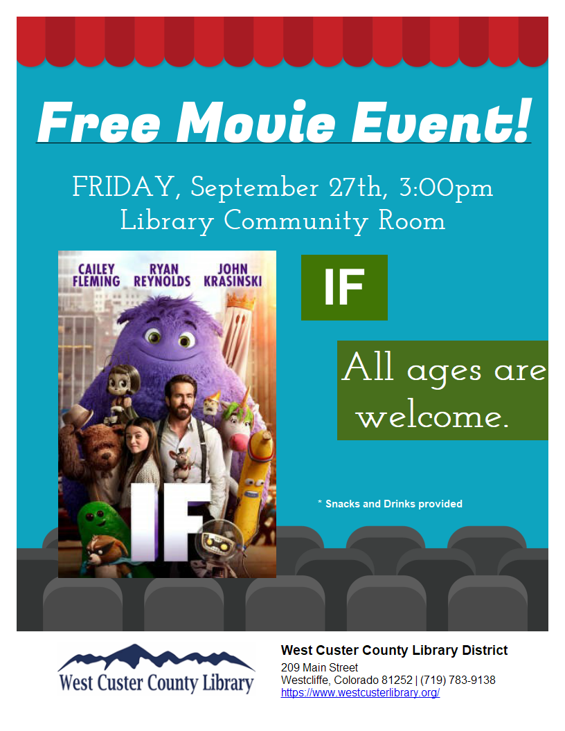FREE MOVIE EVENT: IF
