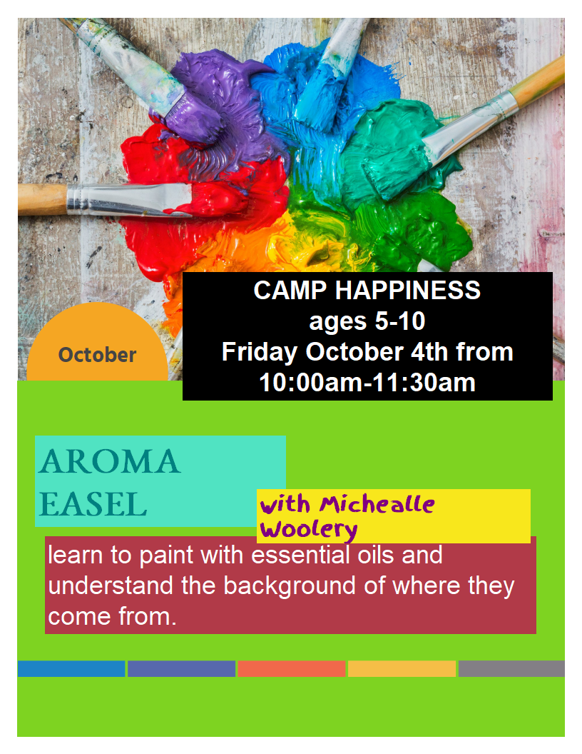 CAMP HAPPINESS-AROMA EASEL
