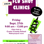 Public Health Flu Clinic