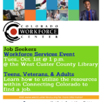 Job Seekers Workforce Services At-A-Glance