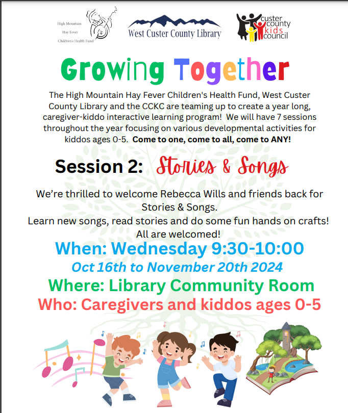 GROWING TOGETHER SESSION 2: STORIES & SONGS