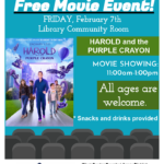 FREE MOVIE EVENT: HAROLD and the PURPLE CRAYON