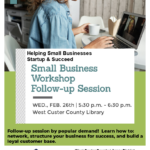 Small Business Workshop Follow-Up Session