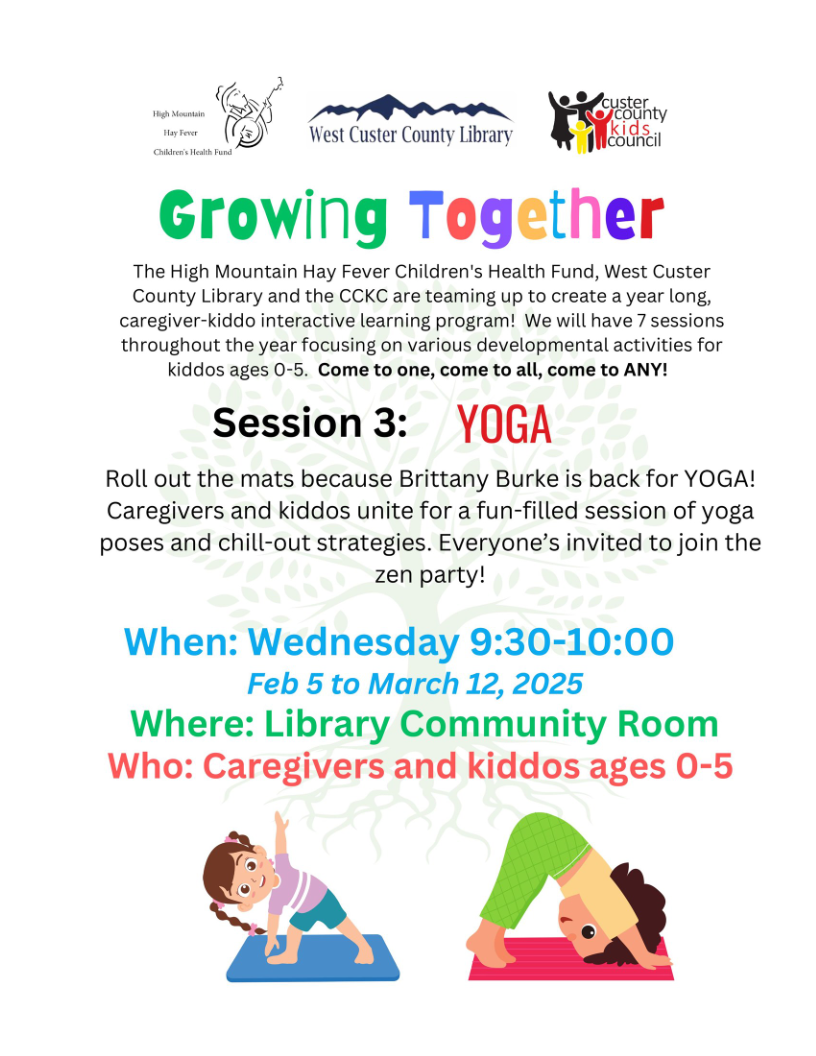 GROWING TOGETHER: SESSION 3 YOGA