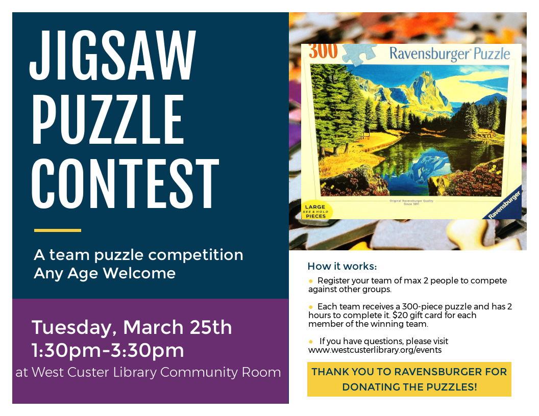 Jigsaw Puzzle Contest