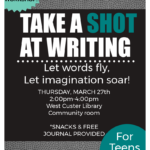 TEEN CREATIVE WRITING WORKSHOP