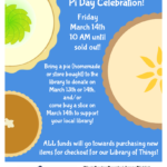 3rd Annual Pi Day Celebration!