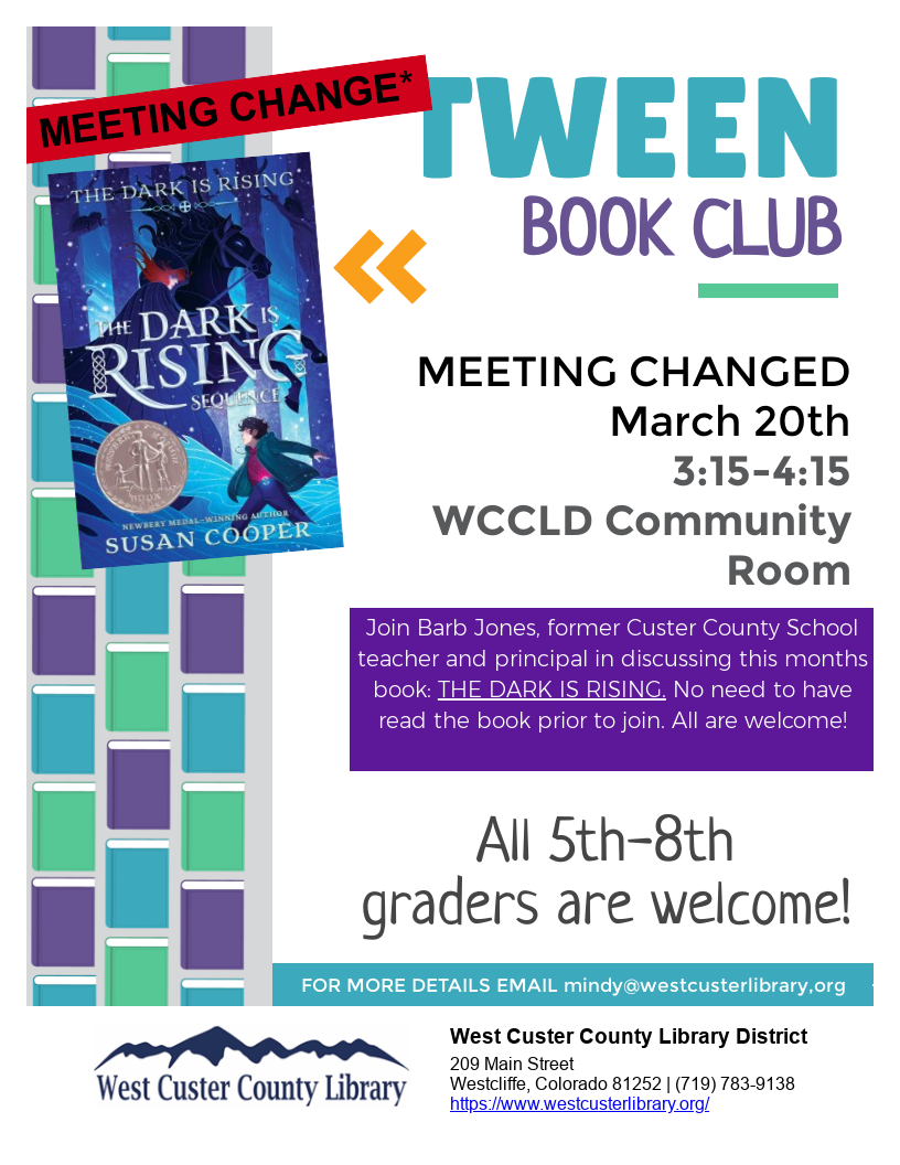 *Meeting Change* Tween Book Club