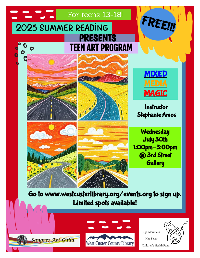 TEEN ART PROGRAM: MIXED MEDIA MAGIC