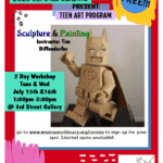 TEEN ART PROGRAM: SCULPTURE & PAINTING