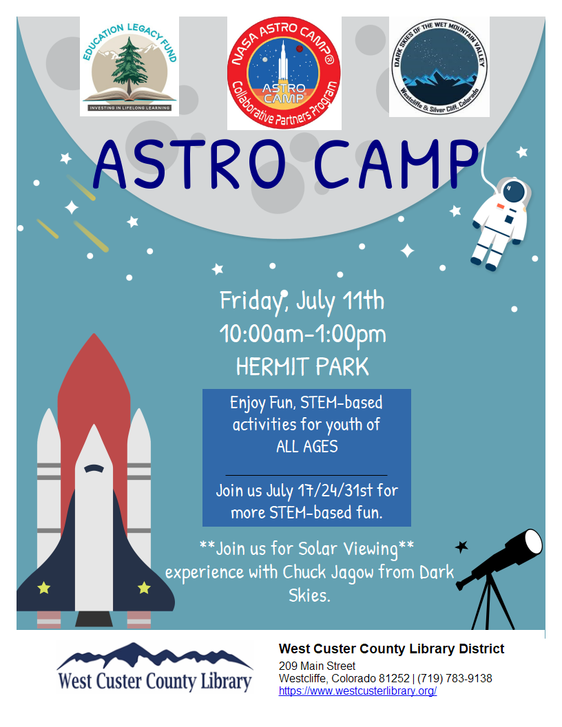 Summer Reading Program: ASTRO CAMP