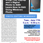 Photo Editing Workshop