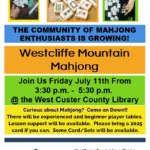 WESTCLIFFE MOUNTAIN MAHJONG