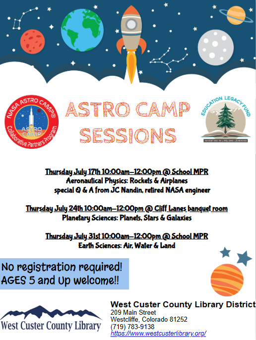 ASTRO CAMP: SESSION 1