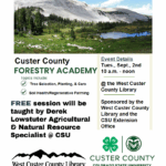 CUSTER COUNTY FORESTRY ACADEMY