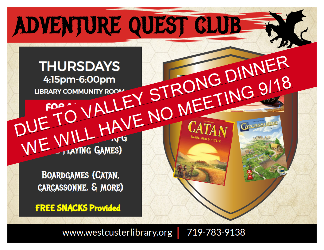 flyer for AQC change