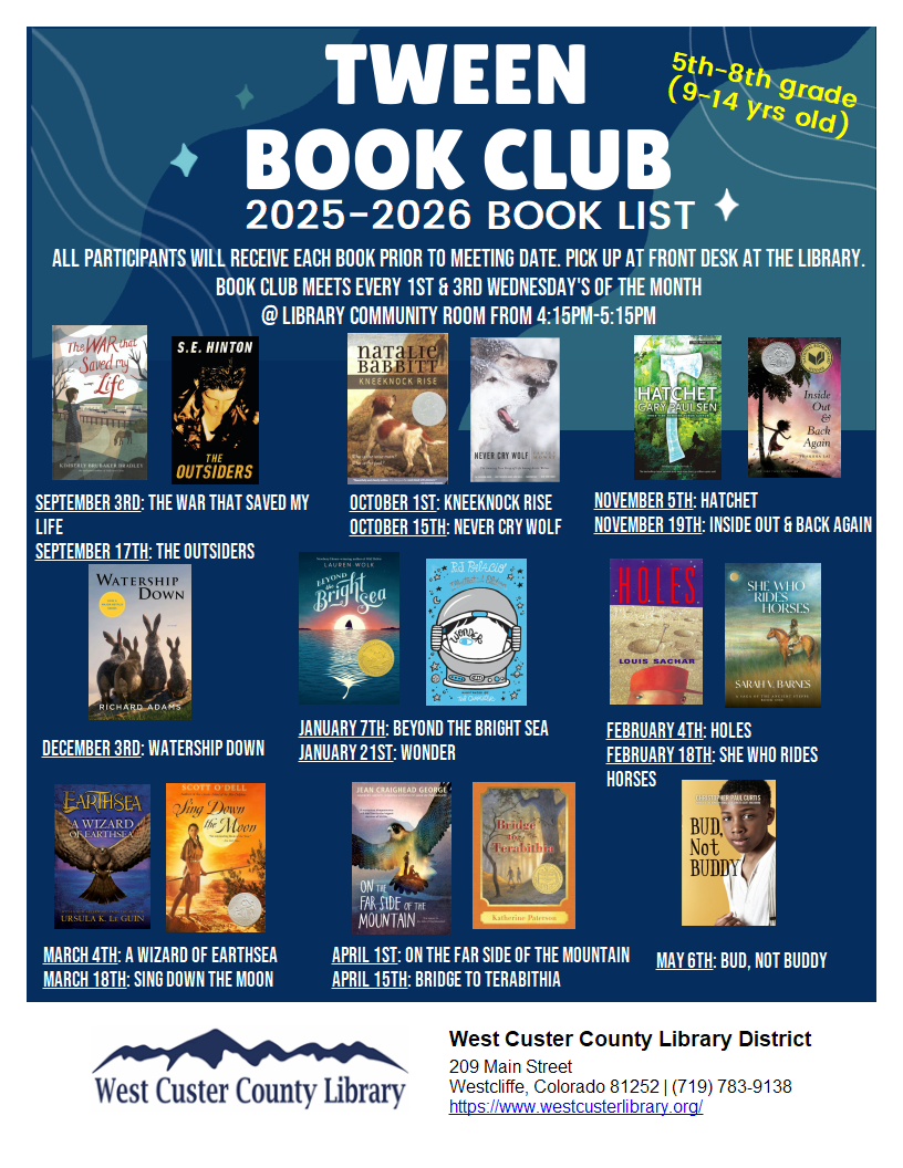 Tween Book Club
