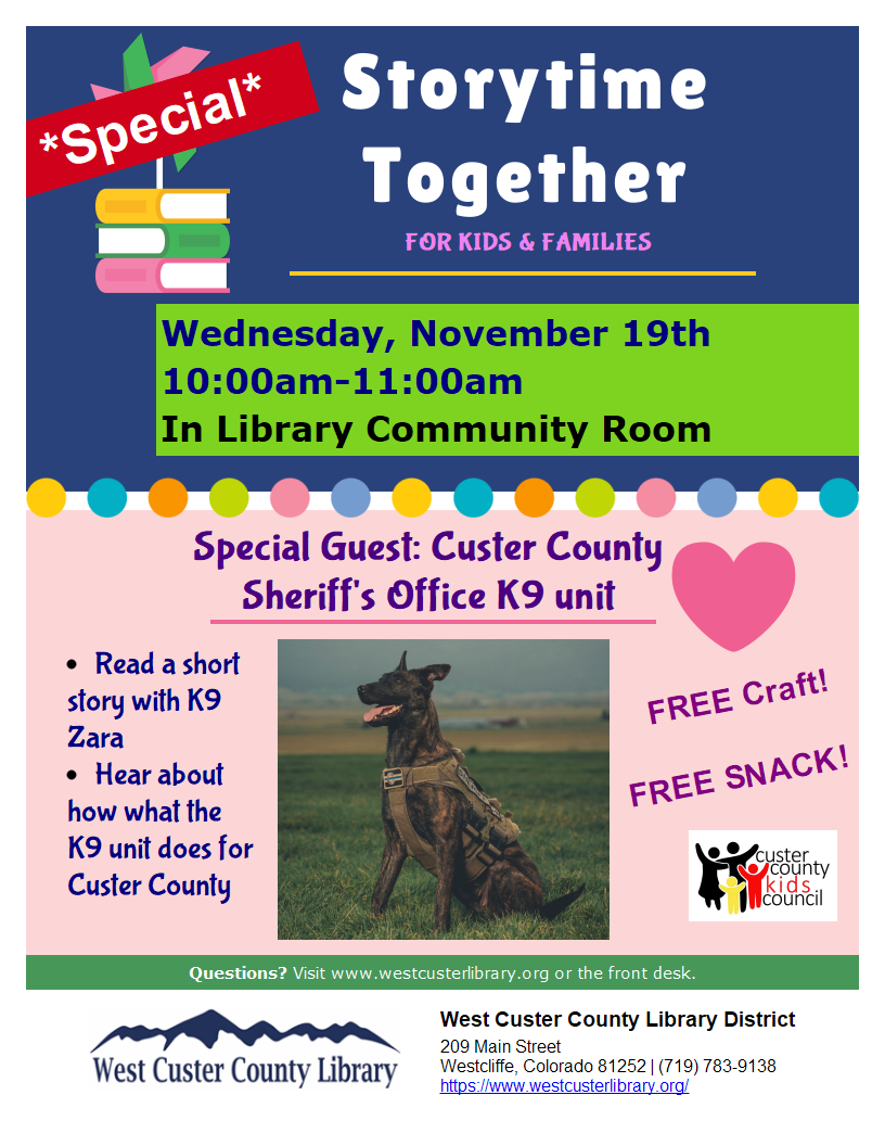 *SPECIAL* STORYTIME TOGETHER