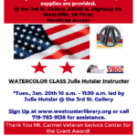 FREE ART CLASS FOR VETERANS