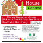 Gingerbread House Contest