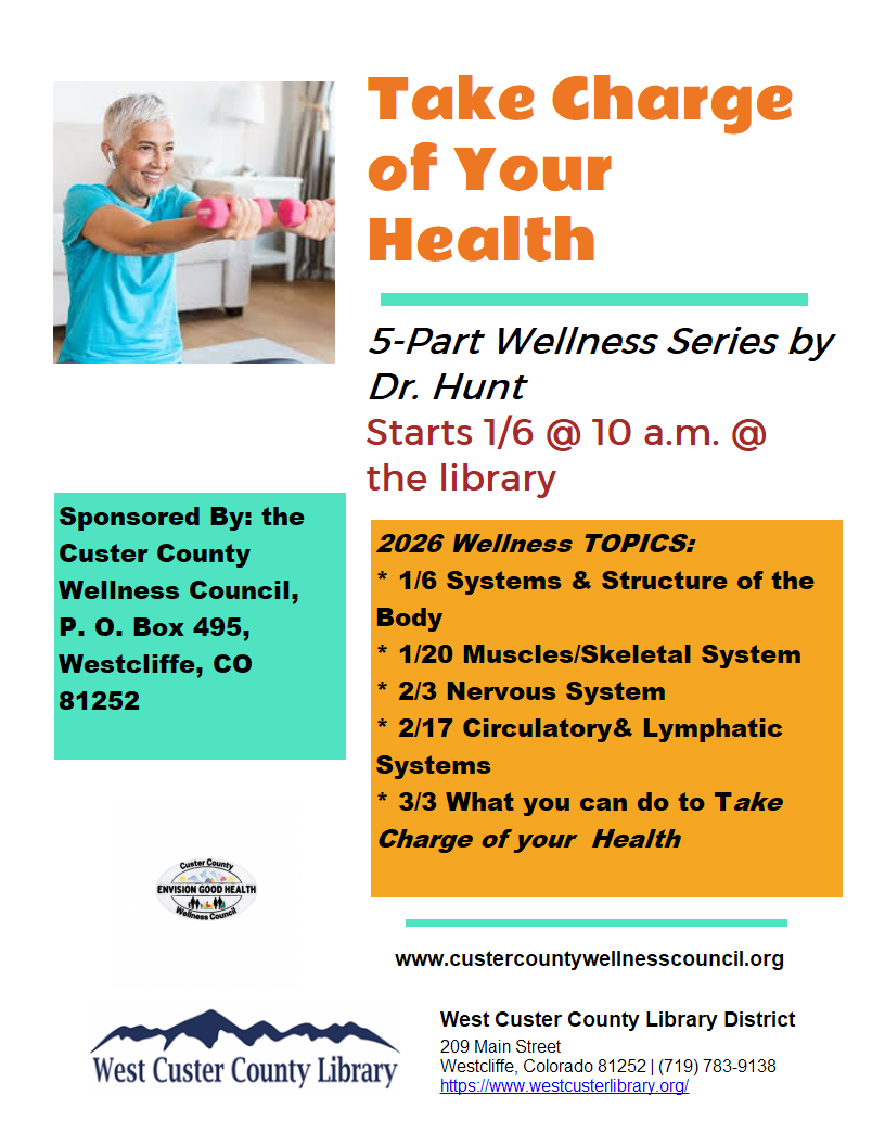 Take Charge of Your Health 5 - Part Wellness Series