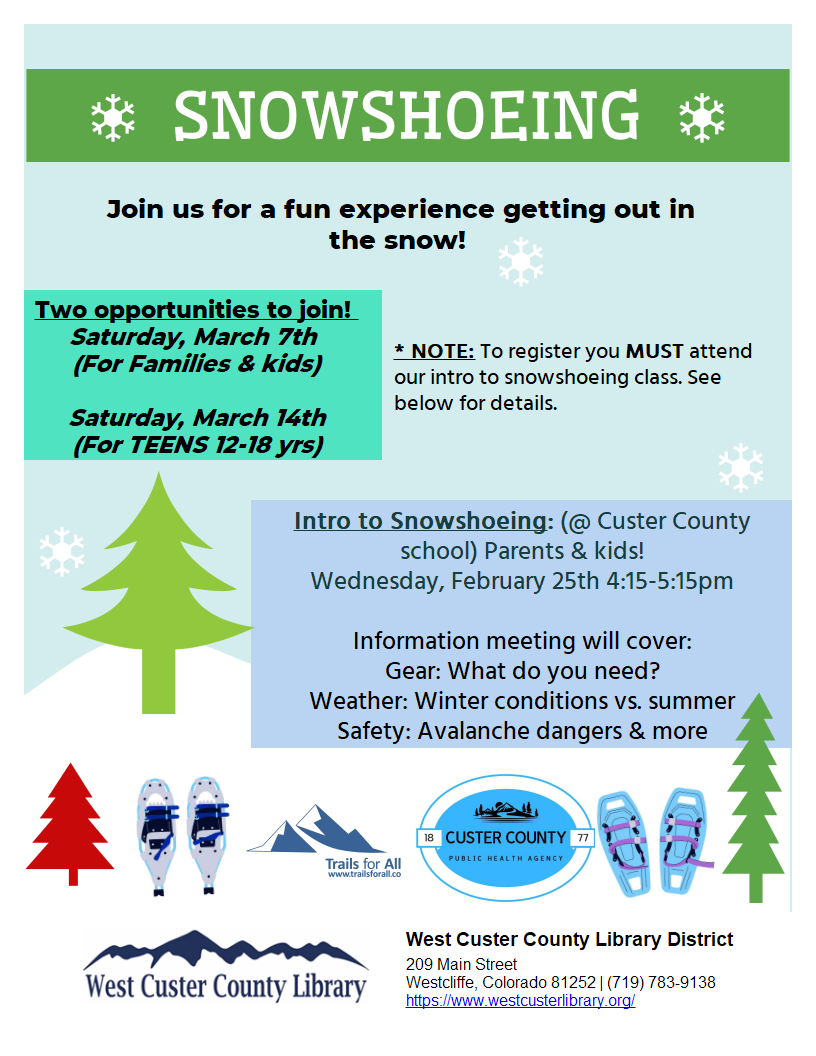 Intro to Snowshoeing