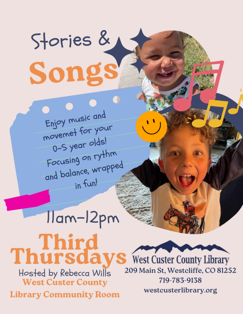 Stories & songs event link to more info